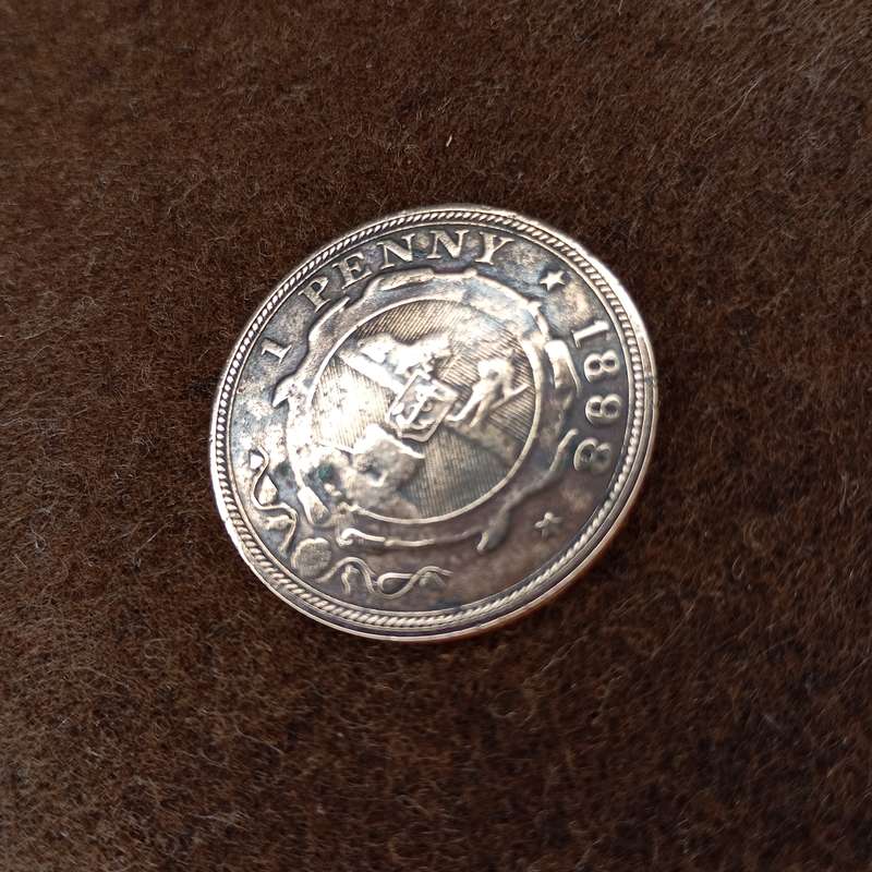 1898 1 Penny Zuid Afrik Republiek