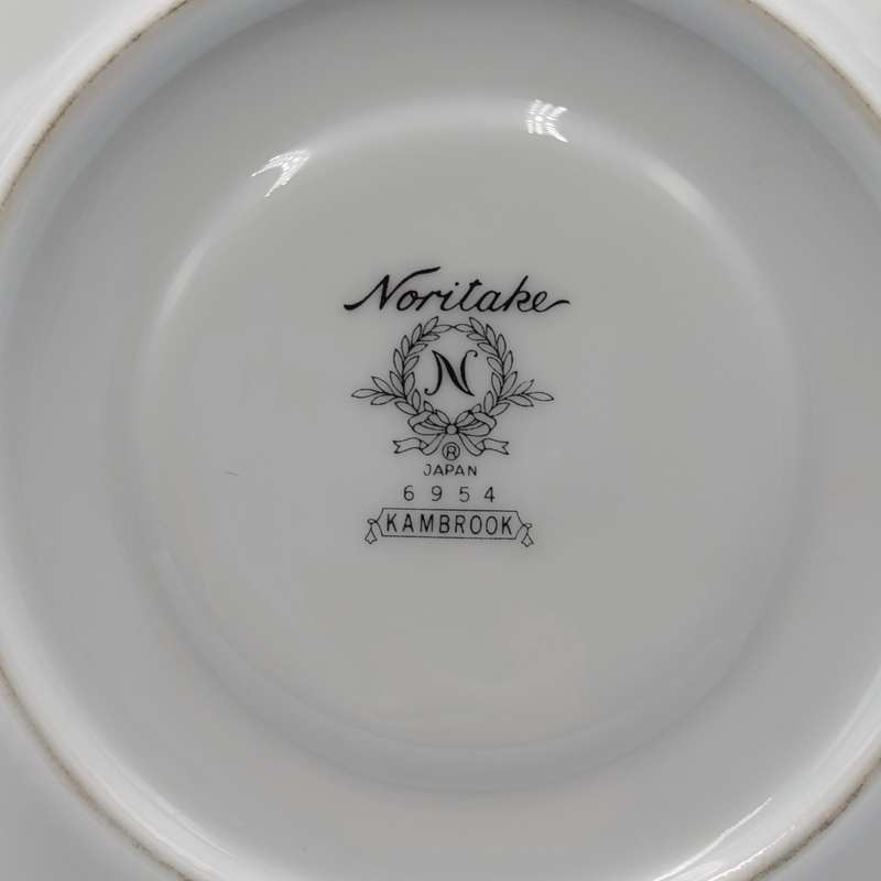 Noritake "Kambrook" porcelain duo coffee cup and saucer