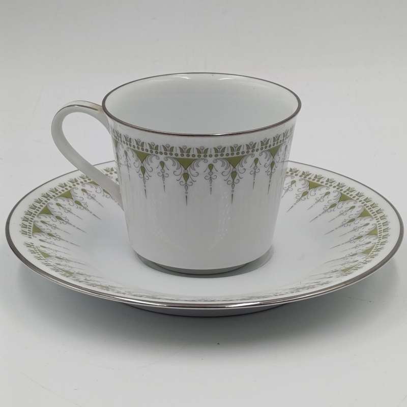 Noritake "Kambrook" porcelain duo coffee cup and saucer