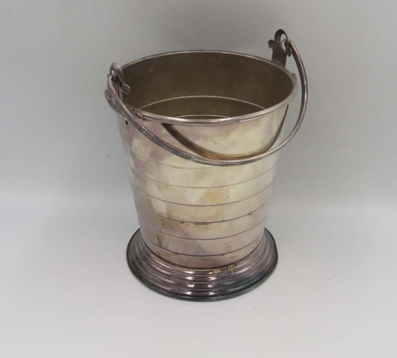 Vintage Van Riebeeck Plate ice Bucket