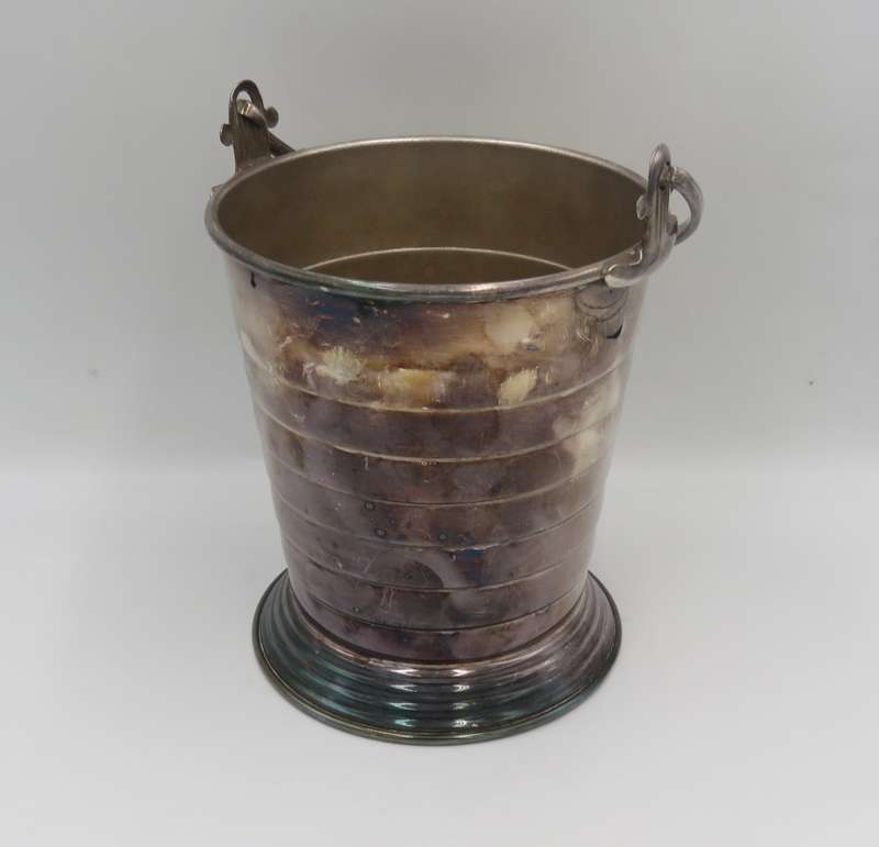 Vintage Van Riebeeck Plate ice Bucket