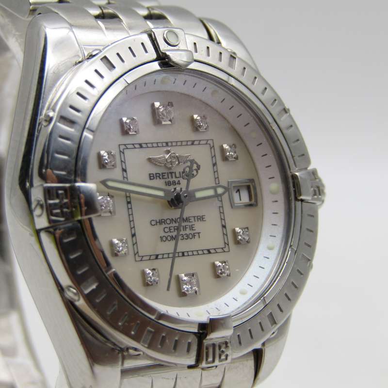 ORIGINAL Breitling Cockpit A71356 ladies watch with box, working - Recently serviced for over R13000