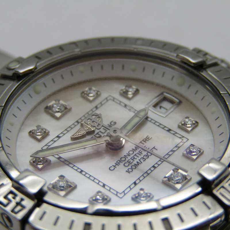 ORIGINAL Breitling Cockpit A71356 ladies watch with box, working - Recently serviced for over R13000