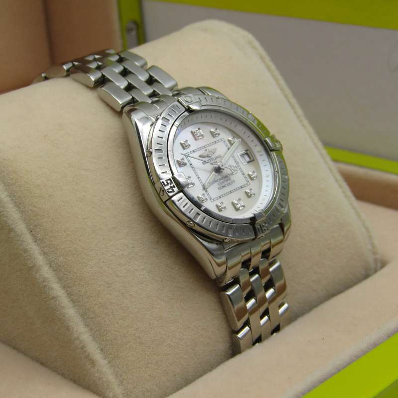 ORIGINAL Breitling Cockpit A71356 ladies watch with box, working - Recently serviced for over R13000