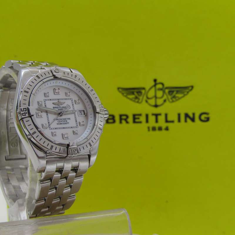 ORIGINAL Breitling Cockpit A71356 ladies watch with box, working - Recently serviced for over R13000