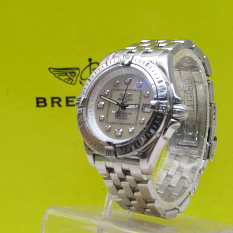 ORIGINAL Breitling Cockpit A71356 ladies watch with box, working - Recently serviced for over R13000