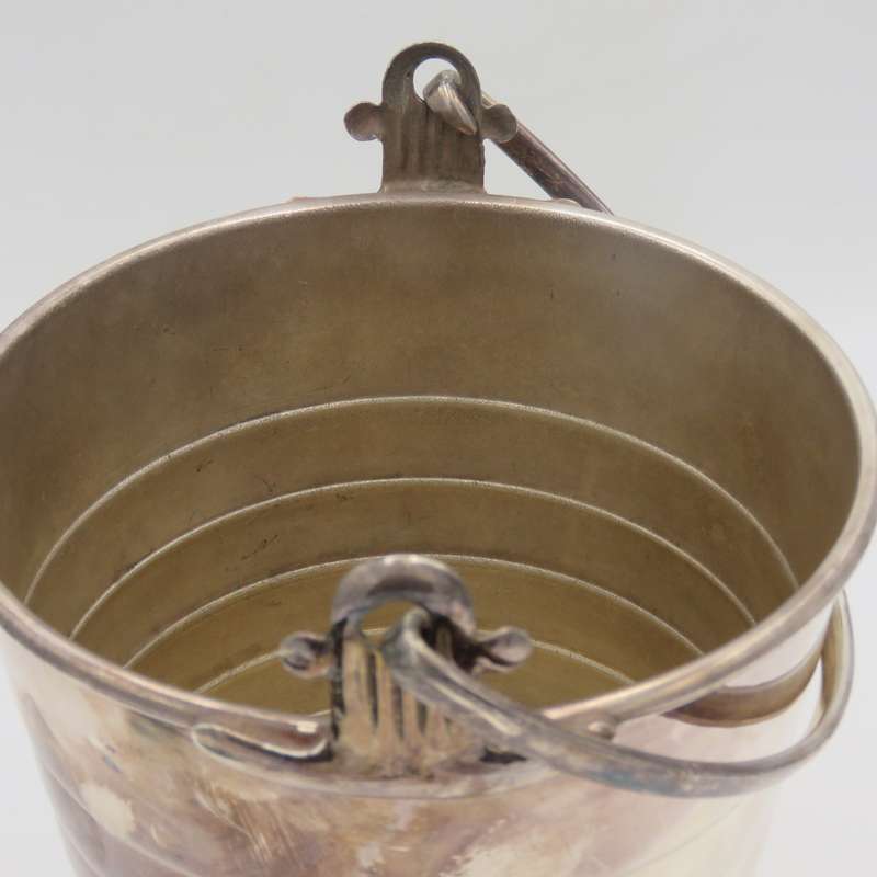 Vintage Van Riebeeck Plate ice Bucket