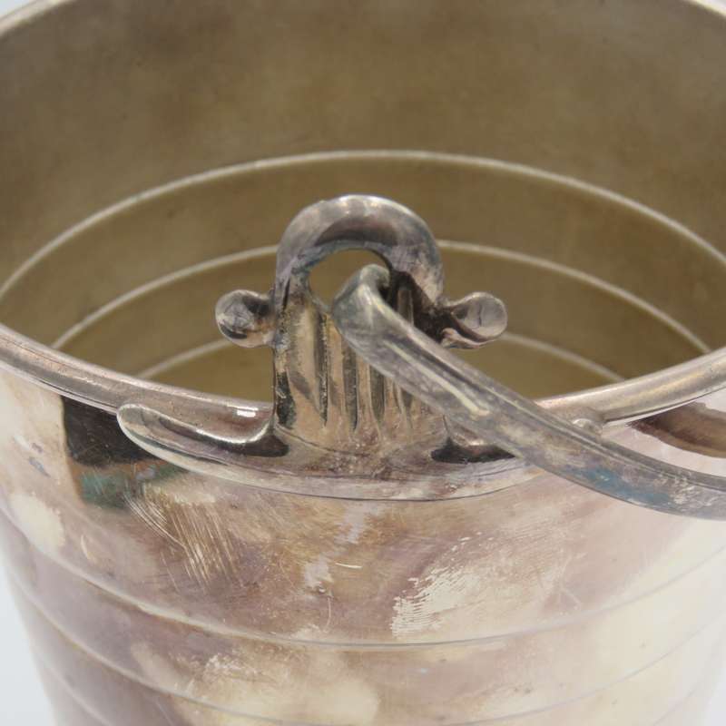 Vintage Van Riebeeck Plate ice Bucket