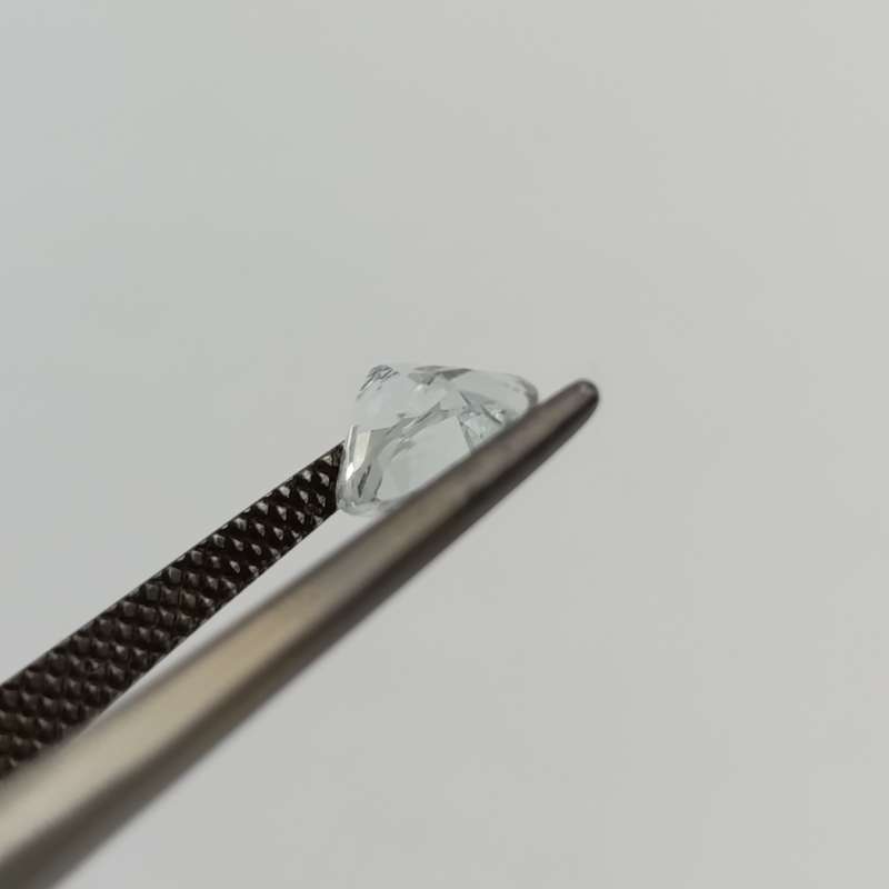 Natural Aquamarine of 1.01 carat Pear shape and eye clean - light toned blue