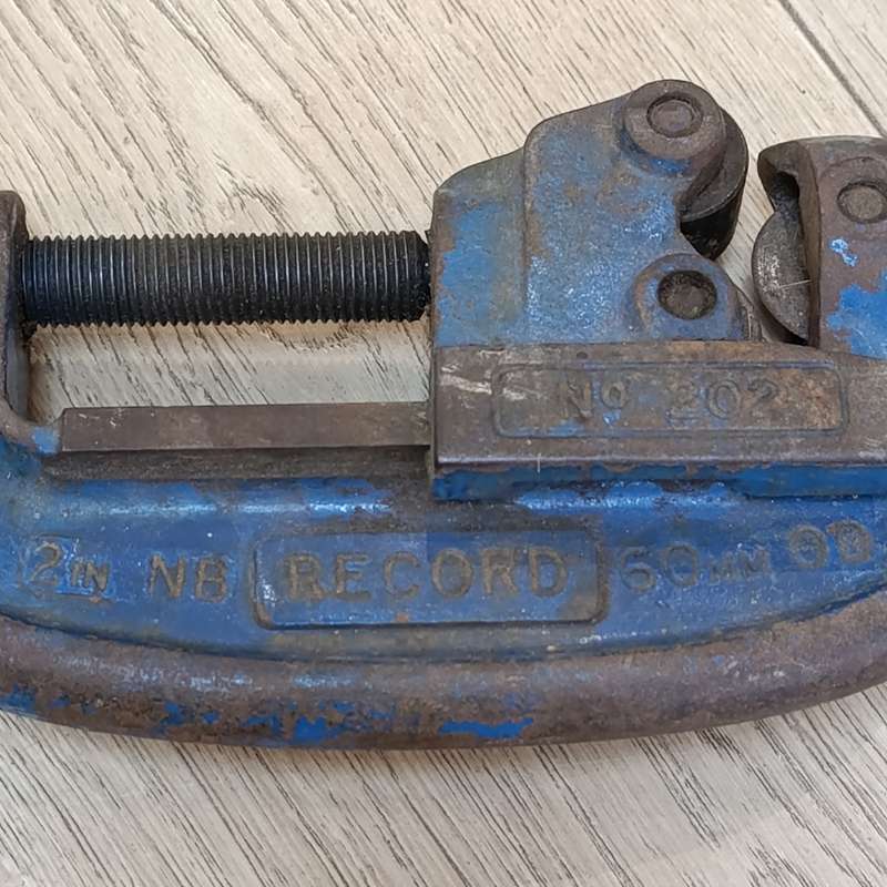 Vintage Record No 200 pipe cutter