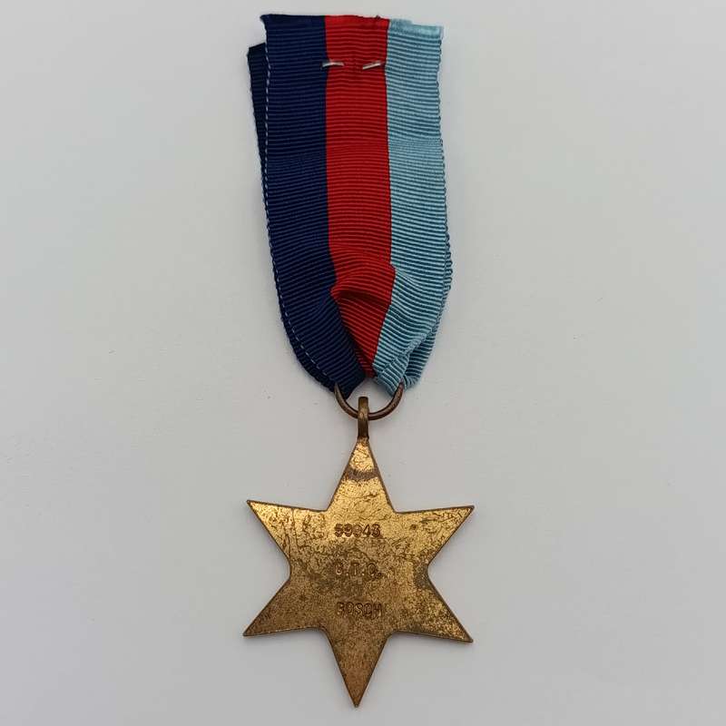 WW2 The 1939-1945 Star issued to 59043 G.T.C Bosch