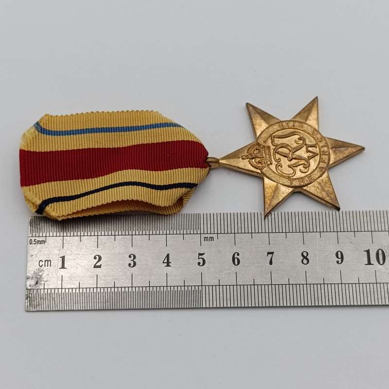 WW2 The Africa Star medal issued to 58834 E.A Wilson