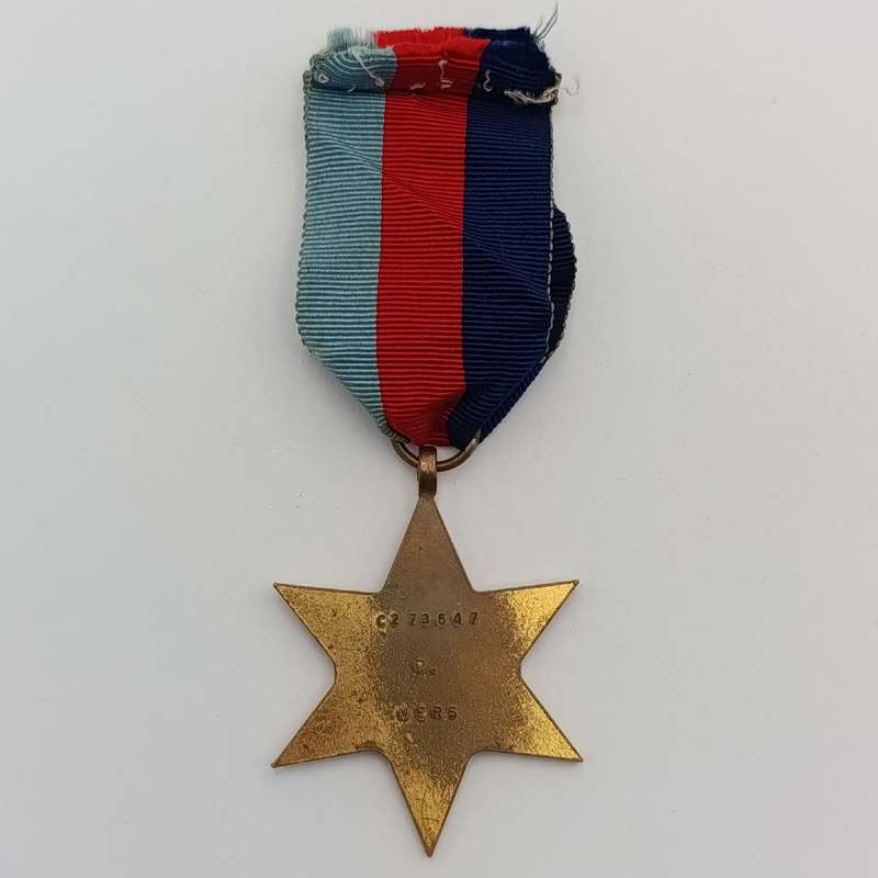 WW2 The 1939-1945 Star issued to C27364 P. Vers