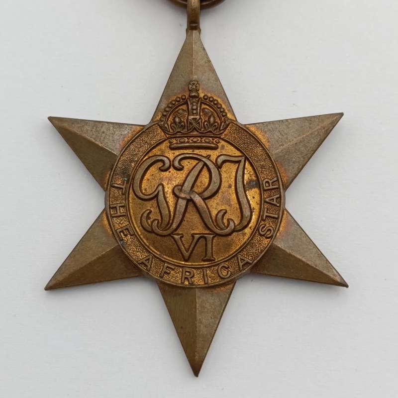 WW2 The Africa Star medal - unnamed issue