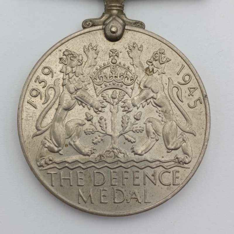 WW2 The Defence Medal - unnamed issue
