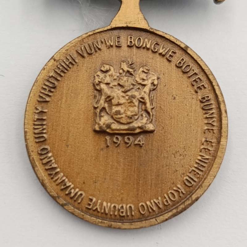 SADF Unity medal plus miniature #258944