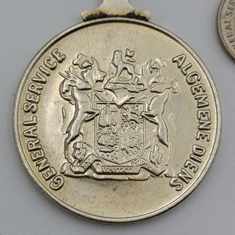 SADF General service medal plus miniature #280143