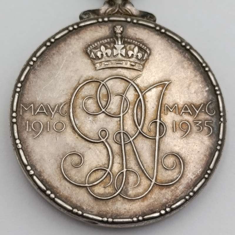 King George V 25 Year reign medal