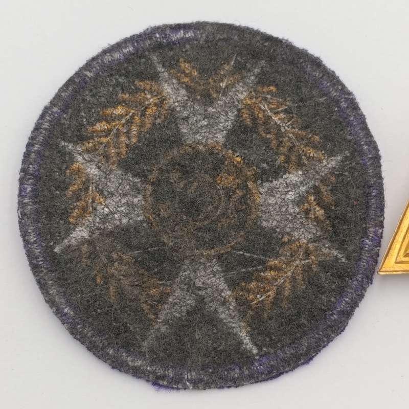 SA Army chaplain cloth and collar badge