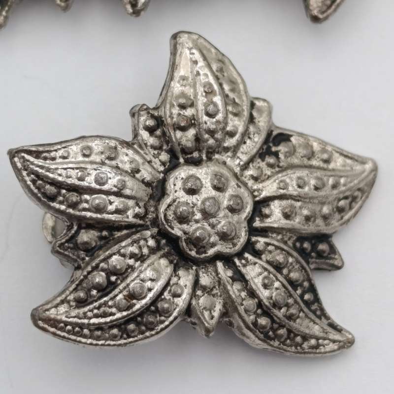 Vintage earrings plus 2 brooches - 1960's