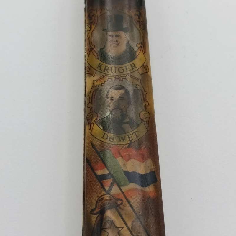 Vintage Kruger and De Wet colourful pocket knife by Richards