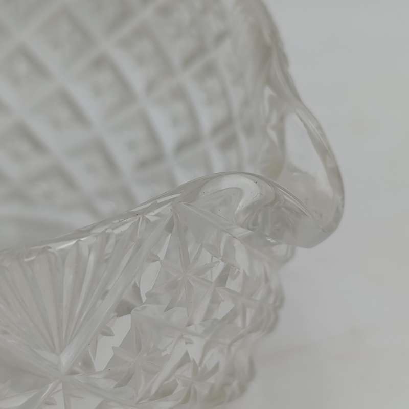 Vintage Crystal glassware milk jug