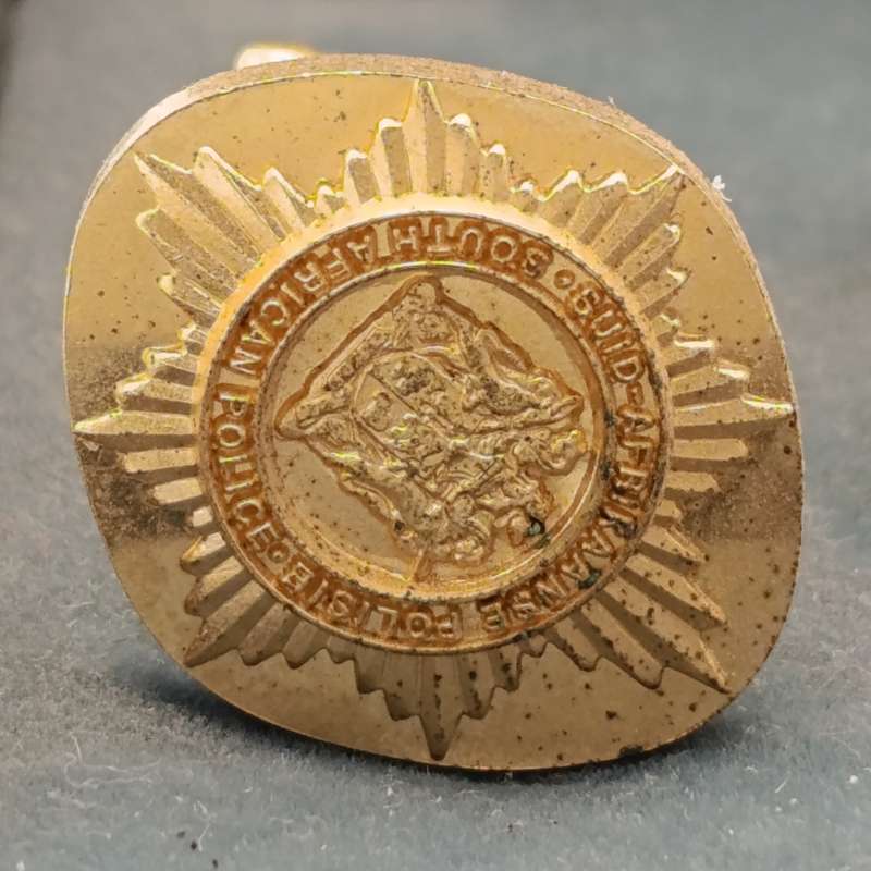 Vintage South African Police commemorative cufflinks