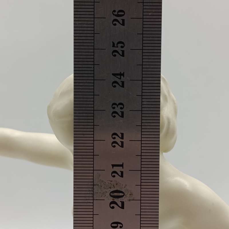 Vintage Cortendorf nude lady porcelain figurine - crack flaws on foot