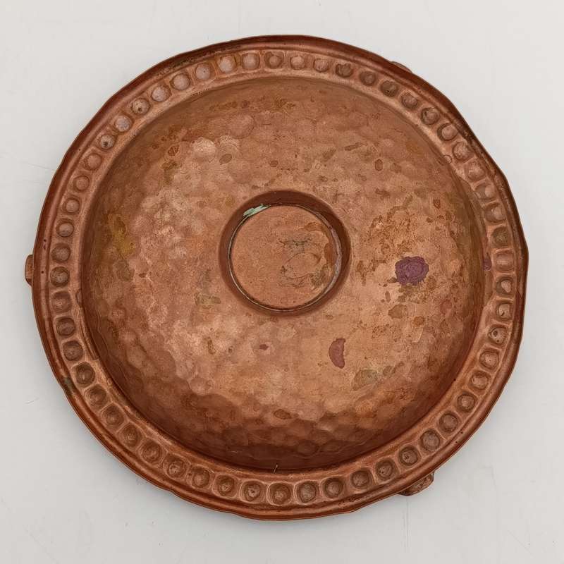 Vintage Volkskas Arbeidsaamheid copper ashtray