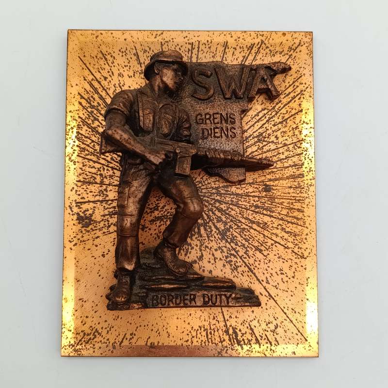 SWA Border duty soldier plaque