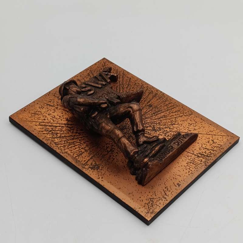 SWA Border duty soldier plaque