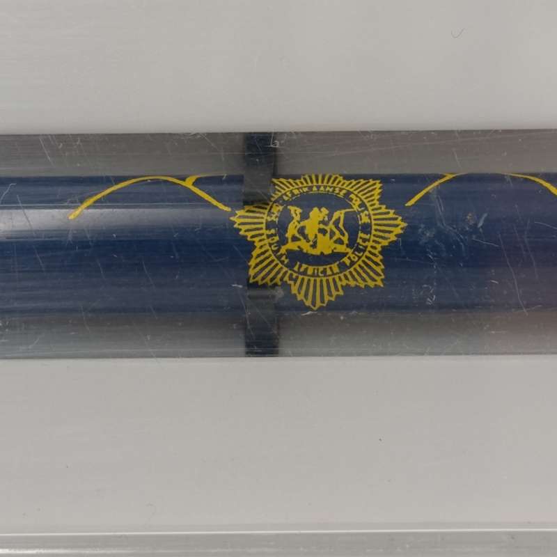 Vintage SA Police Koeberg opleiding Parker pen - needs refill