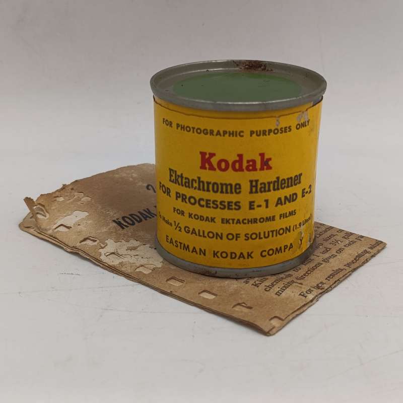 Vintage Kodak Ektachrome Hardener for processes E-1 and E-2 - still sealed