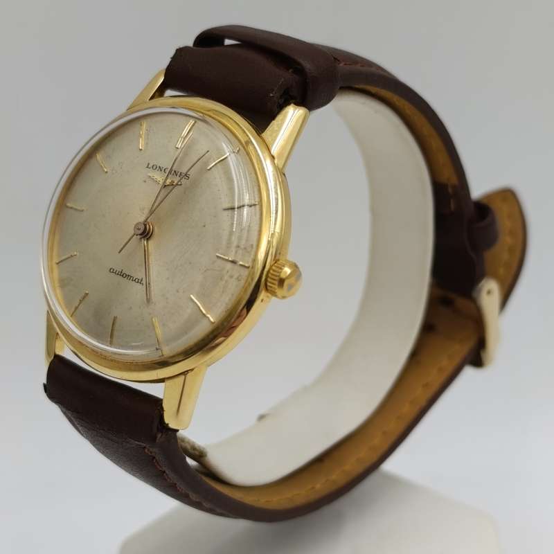 1960 Longines Automatic 18kt gold men's watch - caliber 290 - serial 11379354