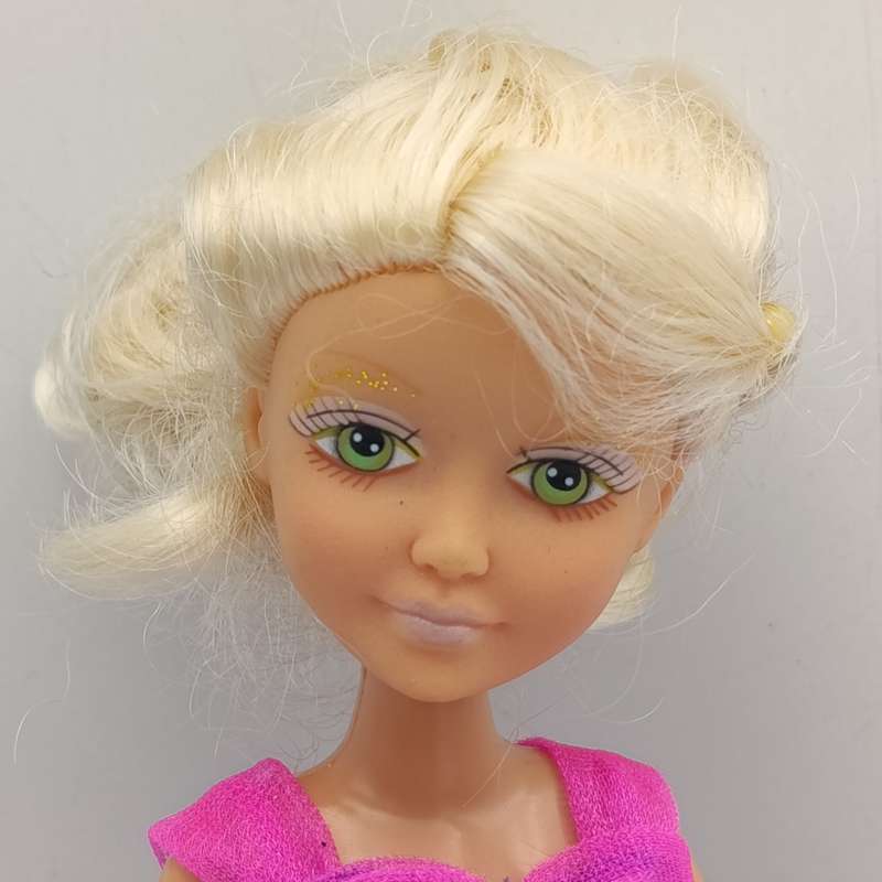 Doll with beautiful dress