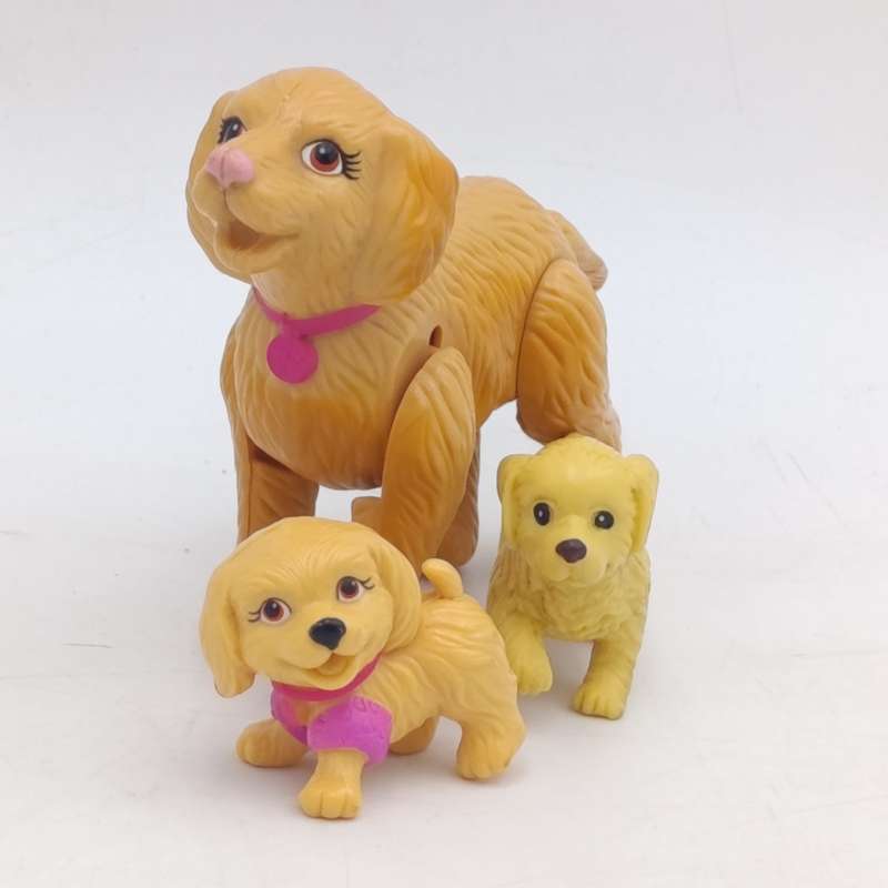 Three dog dolls