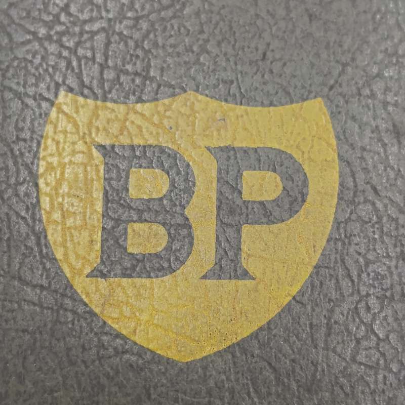 Vintage BP keyring holder