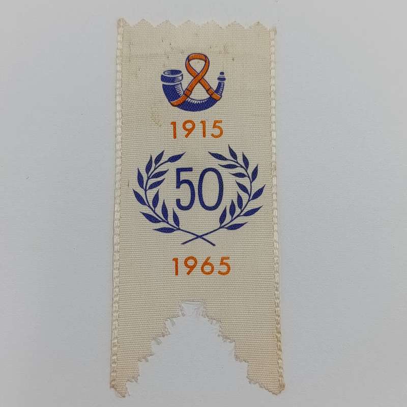 SA National Party 1915-1965 ribbon for 50 years commemoration