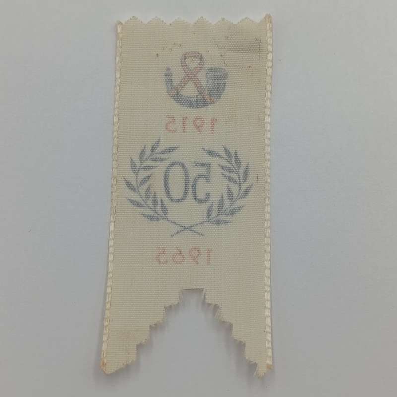 SA National Party 1915-1965 ribbon for 50 years commemoration