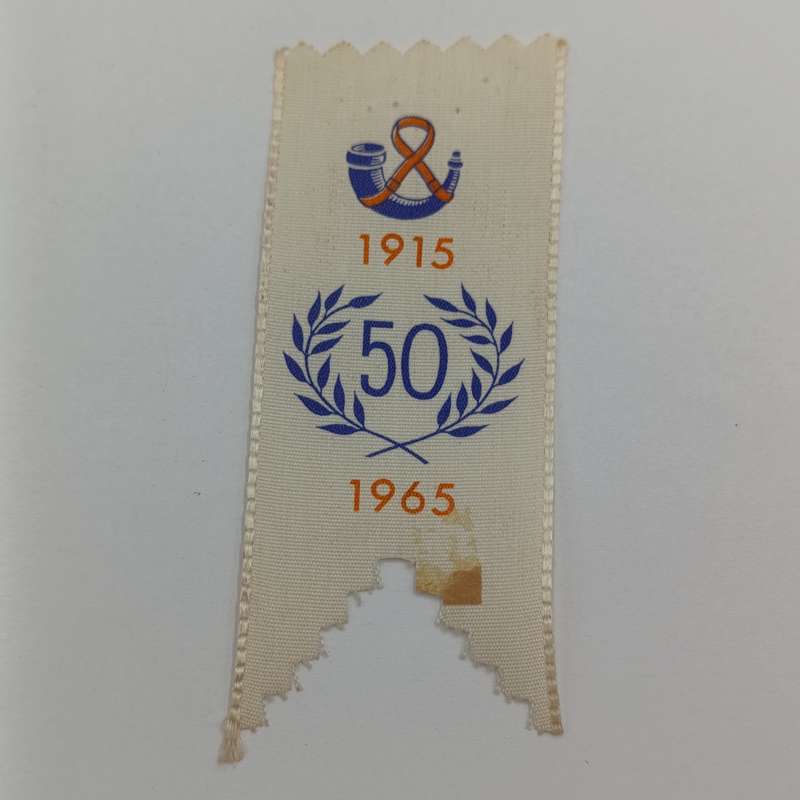 SA National Party 1915-1965 ribbon for 50 Years commemoration