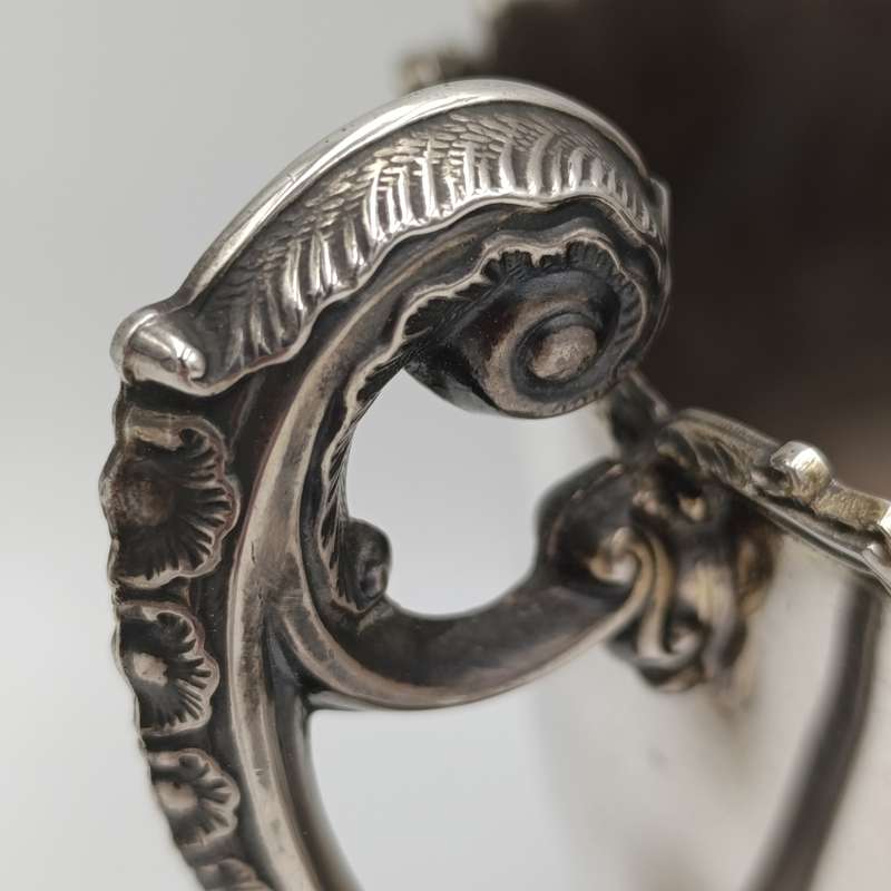 Pair of sterling silver cups won by horse "Chez Monty" ridden by well known Charlie Barends