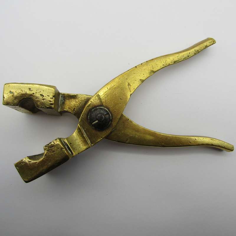 Antique brass bullet mold for .44 long rifle