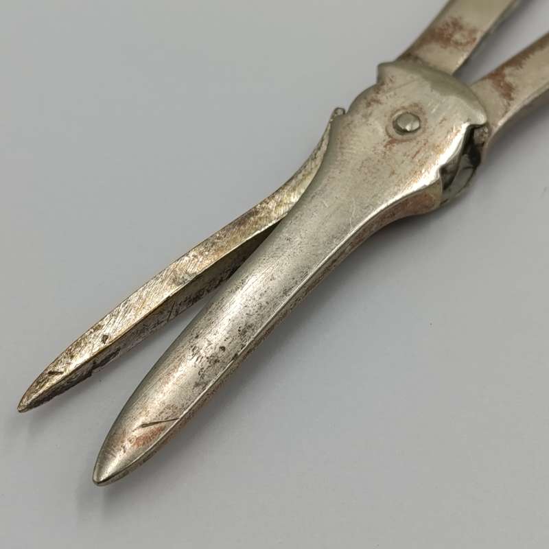 Antique Silver plated grape shears