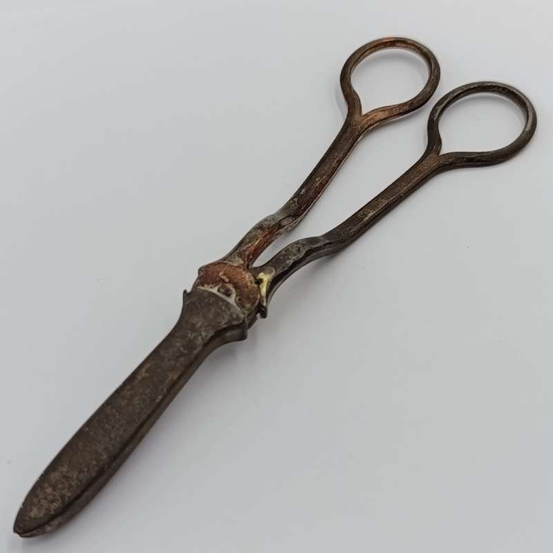 Antique silver plated grape shears