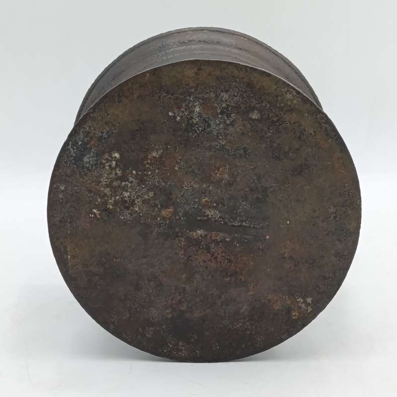 Large Antique cast iron mortar and pestle