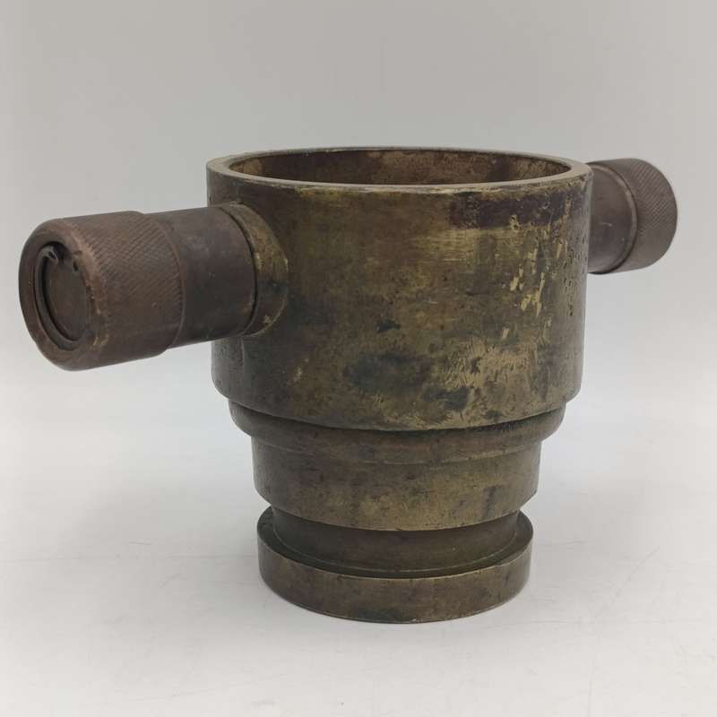 Vintage brass fire nozzle adapter