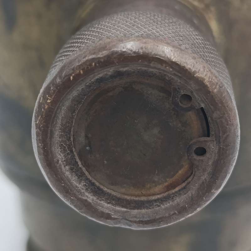 Vintage brass fire nozzle adapter