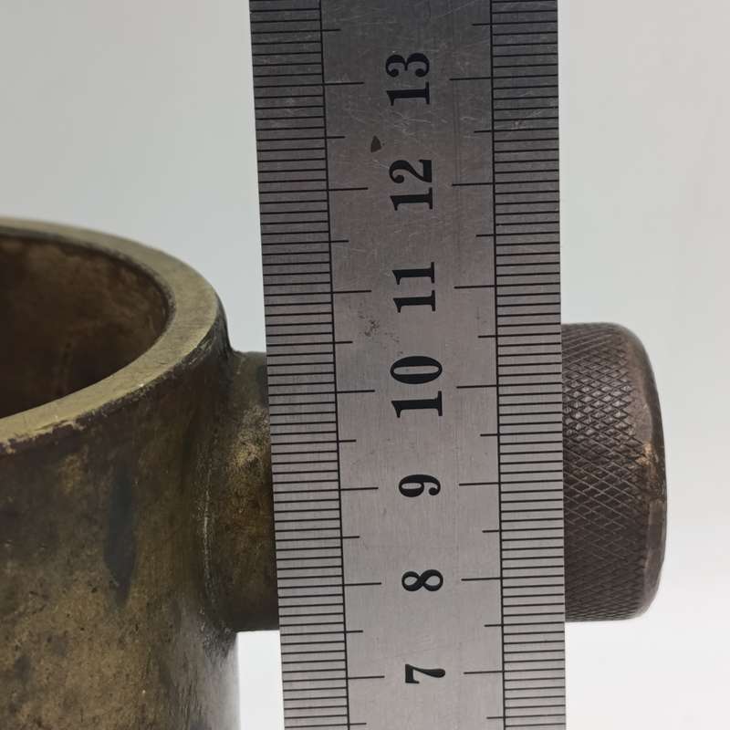 Vintage brass fire nozzle adapter
