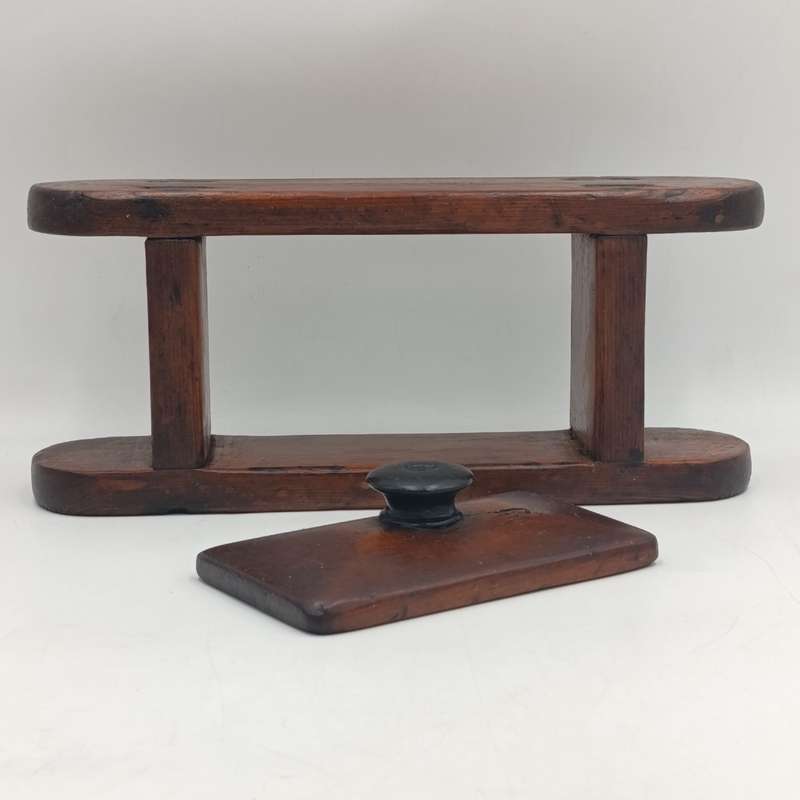Antique wooden butter mould