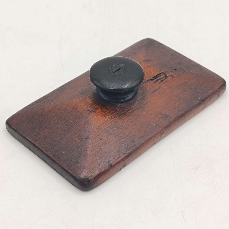 Antique wooden butter mould